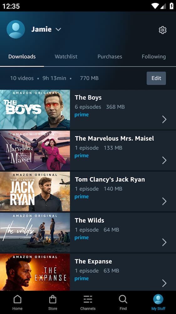 Amazon Prime Video Screenshot 4